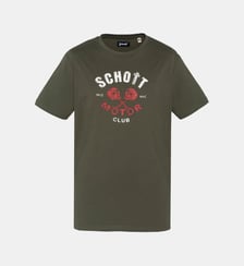 T-shirt imprimé Schott Motor Club Schott