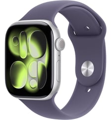 Montre connectée 46mm Alu Argent / Violet Serie 11 S/M Apple