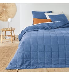 Couvre lit boutis matelassé coton lavé La Redoute Interieurs