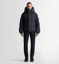 Doudoune atila col montant coupe oversize Fusalp