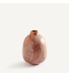 Vase décoratif soliflore en faïence, hauteur 11 cm AM.PM