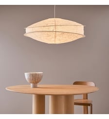 Suspension en papier texturé, diamètre 91 cm AM.PM