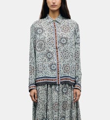 Chemise fluide imprimé foulard - LIZ Gerard Darel