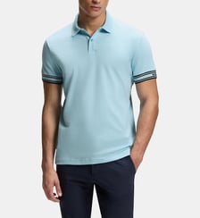 Polo slim en coton BOSS