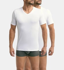 Lot de 2 t-shirts Respirant Col V Gots Good Dim