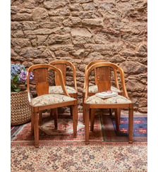 Lot de 4 chaises Art déco Claude N°1333- Produit chiné Debongout