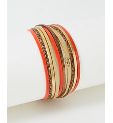 bracelet cuirs Malicieux Wild & Free Flowers for Zoe