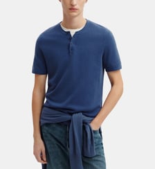 T-shirt col tunisien Bompard