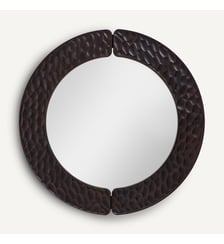 Miroir rond finition gougée diamètre 100 cm Kuchim AM.PM
