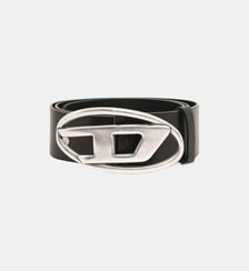 Ceinture en cuir avec boucle D Diesel