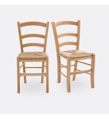 Chaise tissu coton et lin AM.PM