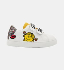 Baskets Enfant En Cuir Mini Edith Monsieur Madame Little Miss Sunshine Bons Baisers