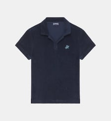 Polo en éponge Tortue Brodée Vilebrequin