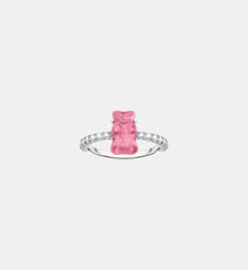 Bague avec mini Ours d’Or rose Thomas Sabo
