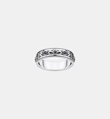 Bague pierres noires argent Thomas Sabo