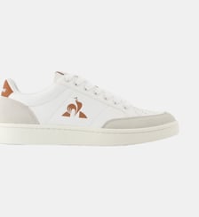 Sneakers de ville en cuir et détails suede Courtnet Le Coq Sportif