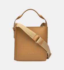 Sac seau asymétrique Mica en cuir Adolfo Dominguez