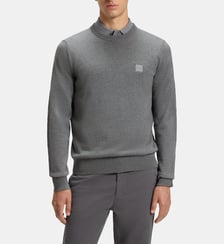 Pull modèle Kanovano coton et cachemire BOSS