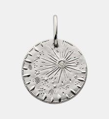Médaille Or blanc & Diamant Pluie d'Etoiles Arthus Bertrand