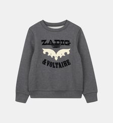 Sweat à molleton col rond Zadig&Voltaire Kids