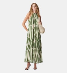 Robe longue imprimée Ikks