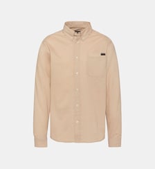 Chemise manches longues avec poche planquée Schott