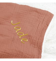 Couverture bébé gaze coton personnalisé Kumla La Redoute Interieurs