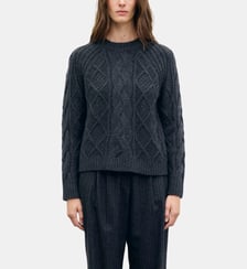 Pull à torsades en cachemire - RIANNE Gerard Darel
