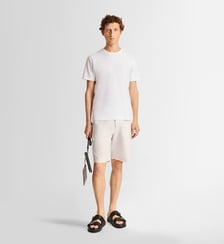 T-shirt riviere col rond coupe regular Fusalp