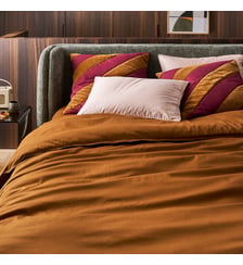 Taie d'oreiller en satin de coton La Redoute Interieurs