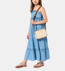 Robe longue à bretelles Michael Kors Kids