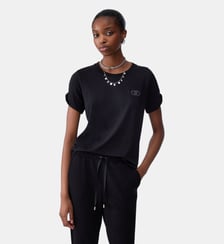 T-shirt avec logo Liu Jo