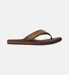 Tongs semelle synthétique, entre doigt confortable, légère pour un confort de marche Isotoner
