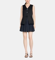 Robe courte boule Sandro