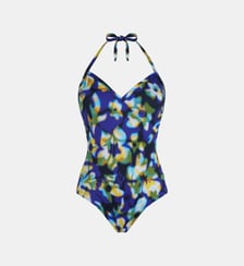 Maillot de bain une pièce foulard Frangipanier Trouble Vilebrequin