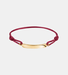 Bracelet textile rouge Thomas Sabo