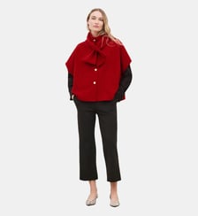 Poncho holania - Motif uni Caroll
