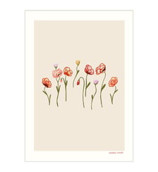 Poster Engberg Studio - Autumn Flowers Poster & Frame
