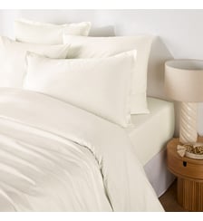 Housse de couette en percale de coton, 80 fils La Redoute Interieurs