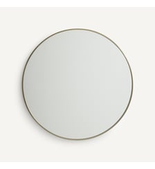 Miroir métal acier laiton vieilli Ø80 cm AM.PM