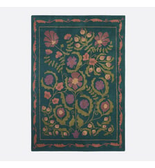 Tapis 100% laine, motifs fleurs La Redoute Interieurs