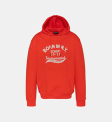 Sweatshirt à capuche imprimé « BORN IN N.Y. » Schott