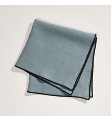 Serviette de table CARLINA  Lin lavé légèrement froissé Madura