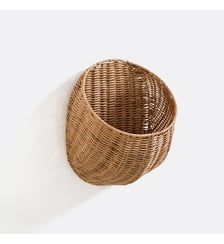 Panier mural en rotin La Redoute Interieurs