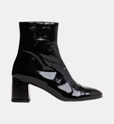 Bottines Doniama cuir vernis plissé Jonak