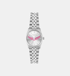 Montre Small j Argenté, Rose ZVW1308 Zadig&Voltaire