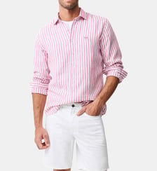 Chemise Seadown en Lin Italien Albini – Coupe Ajustée Rodd & Gunn