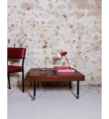 Table basse en teck Donna N°232- Produit chiné Debongout