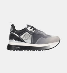 Sneakers à plateforme avec strass all-over Liu Jo