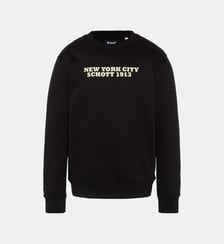 Sweatshirt imprimé col rond Schott